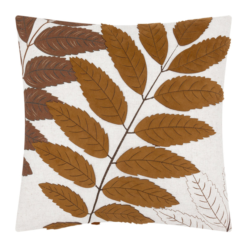  Housse de coussin Accent, Brun