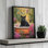 «Panther Tropical Retreat» par Heidi Kuntz, reproduction d'art