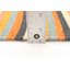 Tapis décoratif en laine de conception unique 4 pi 2 po x 5 pi 10 po noué à la main New Age