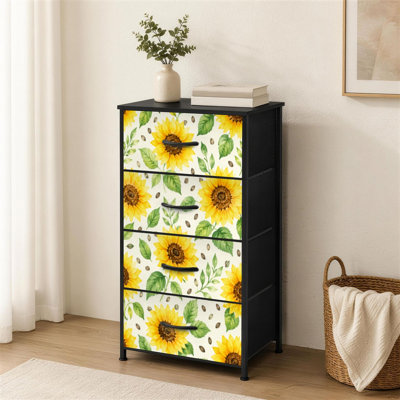 Commode à 4 tiroirs pour la chambre à coucher