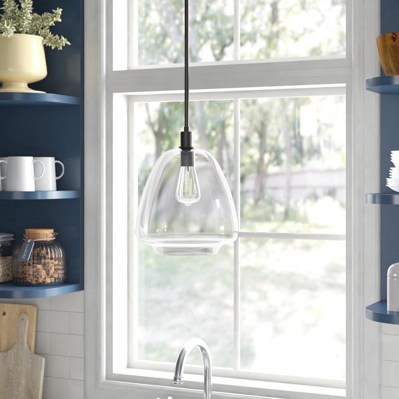 Caudillo 1 - Light Single Pendant, Black