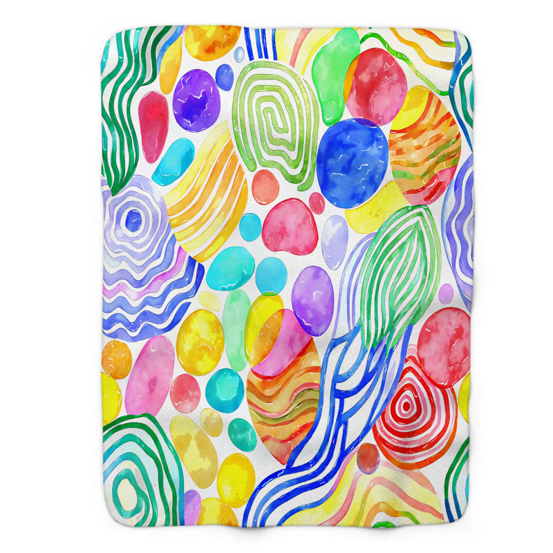 Energetic Art - 1 pièce Sherpa Premium, Grand lit