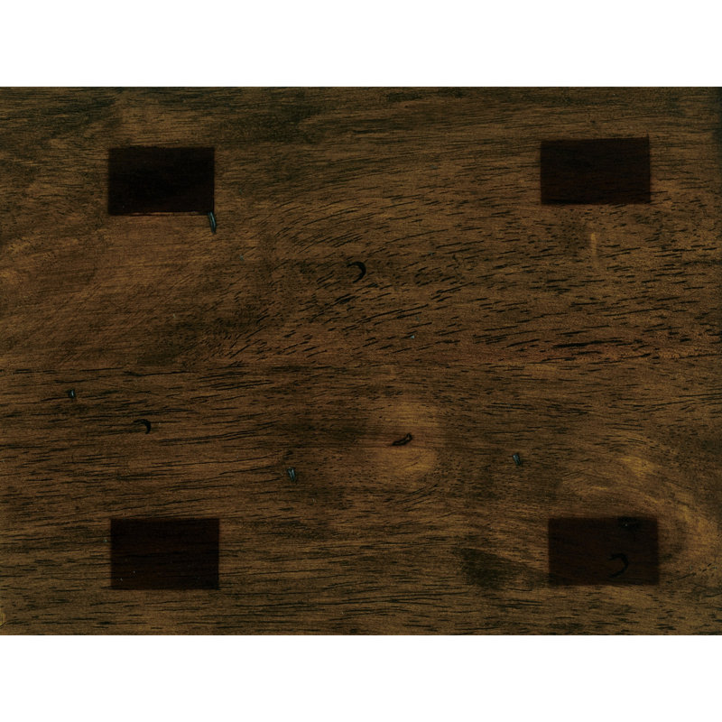 Ensemble de 2 tabourets de salle à manger décontractés en bois massif