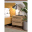 Nuvraj 61cm W Bilaminate Chipboard Bedside Table