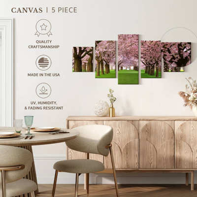 Cerisiers en fleurs