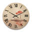 Horloge murale en bois massif Perth-331078074