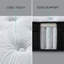 Matelas plein moelleux de 13 pouces avec tissu de refroidissement à changement de phase CS Hybrid, blanc + noir-469174401