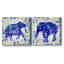«Painted Elephant I», ensemble de 2 toiles tendues-416149898