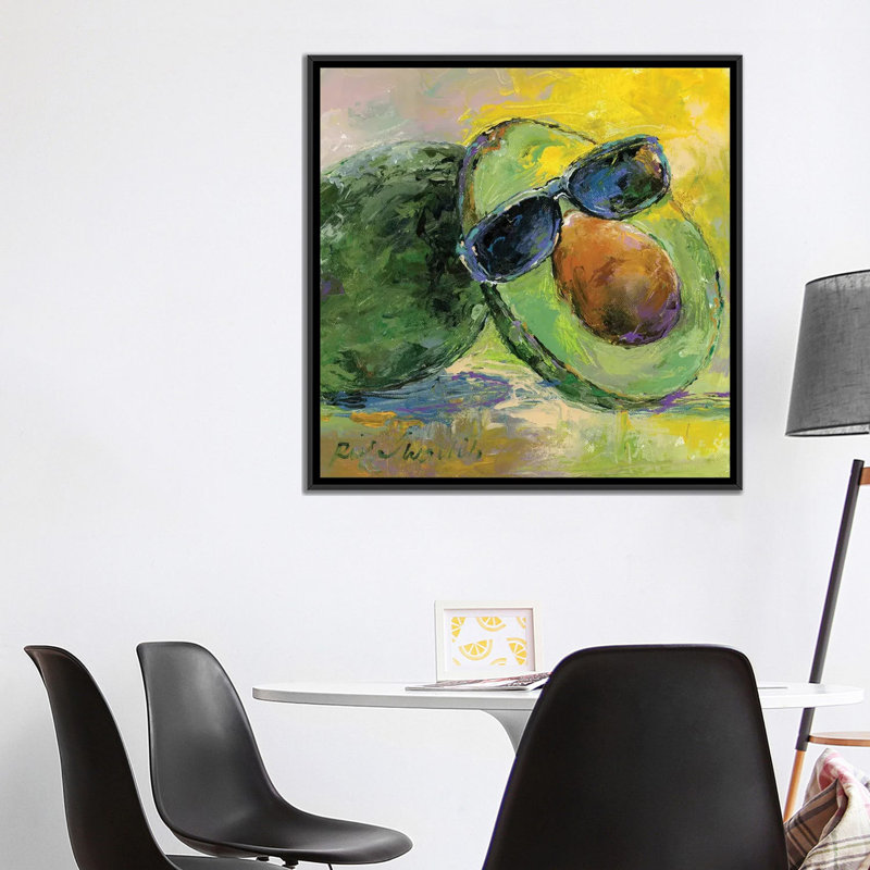 « art avocats » par richard wallich, reproduction d’impression sur toile, H 12 po x l 12 po x P 0,75 po, Pas de tapis