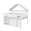 Lit mezzanine double avec toit à baldaquin-1947339310