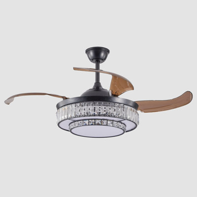 Ventilateur de plafond 18,1 po avec lumières DEL Kimothy