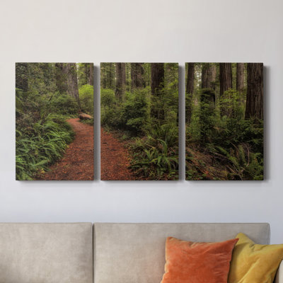 A Walk In The Woods II - Toile tendue avec châssis de qualité supérieure - prête à être accrochée