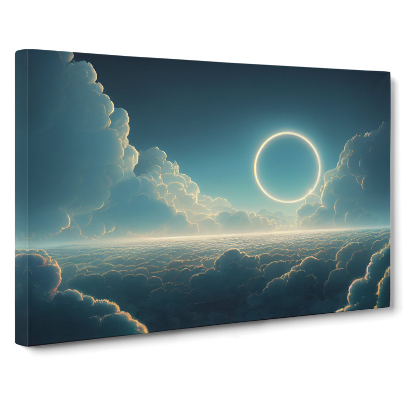 Clouds In The Sky - Wrapped Canvas, 50cm H x 76cm W x 3cm D