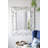 Blanding Wood Flat Wall Mirror