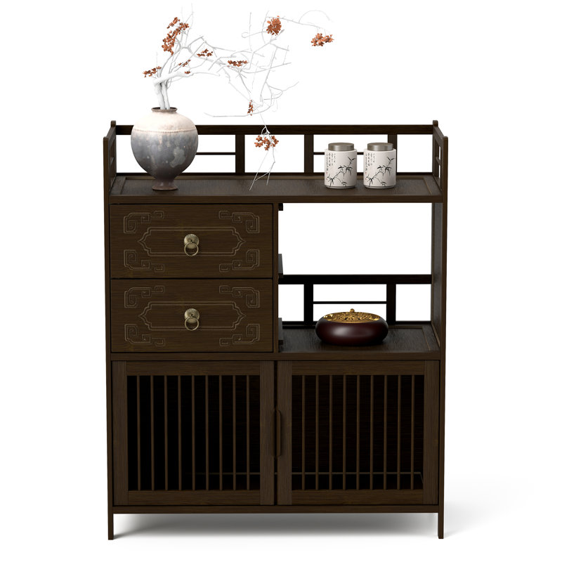 Armoire de rangement avec 2 tiroirs
