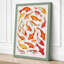 Koi Dance Modern 1 Piece Wrapped Canvas Wall Art-1405292870-1405292890