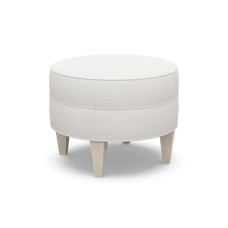 Round Ottoman, 9637-49, Sandstone