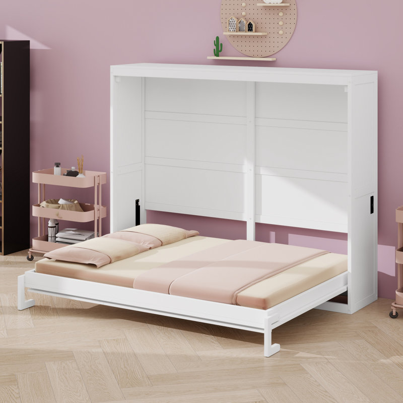 Lit escamotable Murphy, blanc