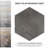 Nagpur Grand Hex 19'' x 22'' Porcelain Wall & Floor Tile-66446556