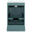 Meuble-lavabo de 20 pouces avec lavabo en céramique, porte à fermeture douce, tablette réglable et support de rangement fixé à la porte-108570362
