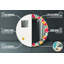 Huldar Glass Flat Wall Mirror