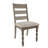 Farmhouse Ladder Back 17" Wide Upholstered Side Chair With Cushion Seat And Solid Wood Turning Legs-1720699086-1720699084