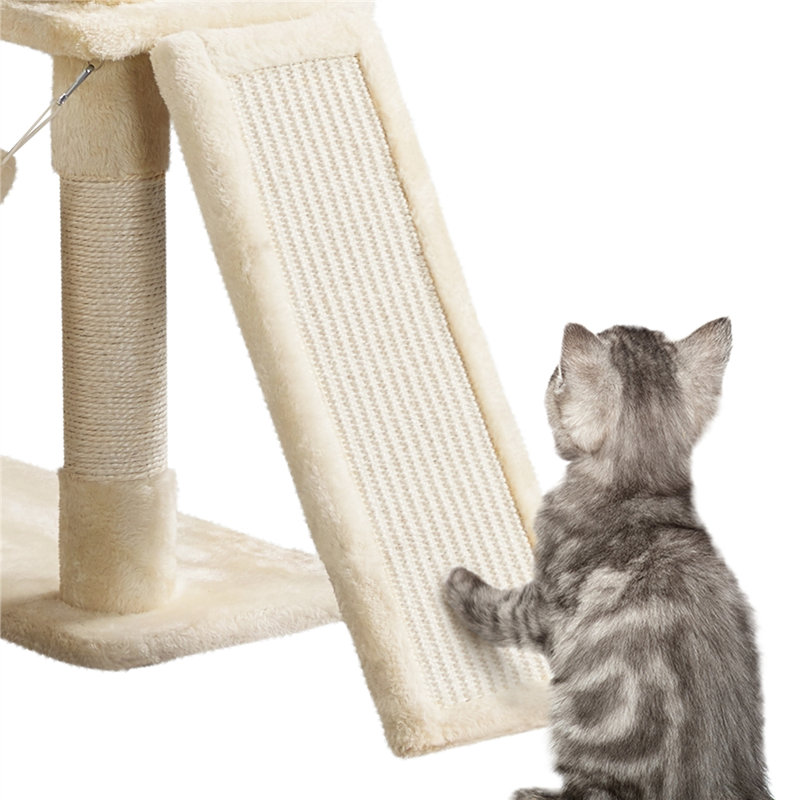 Manorbier 63'' H Cat Tree, Beige