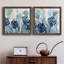 Indigo Field I - ensemble de 2 peintures sur toile encadrées-154140193-154140195