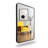 Rectangular Metal Flat Wall Vanity Mirror with Aluminum Frame for Bathroom, Bedroom, Living Room, or Entryway-1650236314