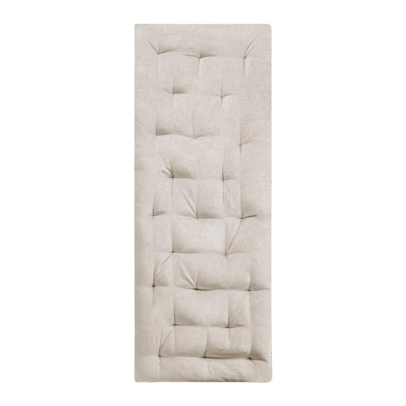 Coussin de sol en chenille, Ivoire ivoire