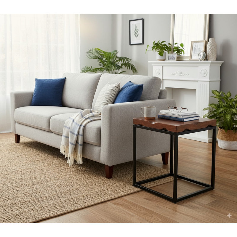 Westerberg Solid Wood End Table