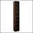 8-Tier Media Tower Rack, Adjustable Shelves, Slim Storage Cabinet For Cds, Dvds, Books, And Decor, Perfect For Small Spaces-369153047