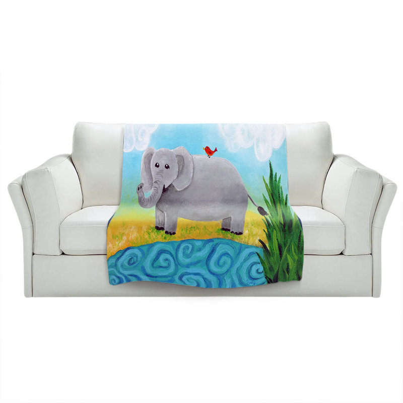 Hand Woven Throw Blanket, 68" x 80"