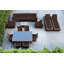 Ensemble de patio 16 pièces en rotin avec coussins Pavior-1048801078-1048810436