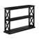 Arthella 3-Tier X-Design Console Entryway Sofa Table With Shelves