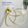 Circular 5 - Piece Bathroom Hardware Set