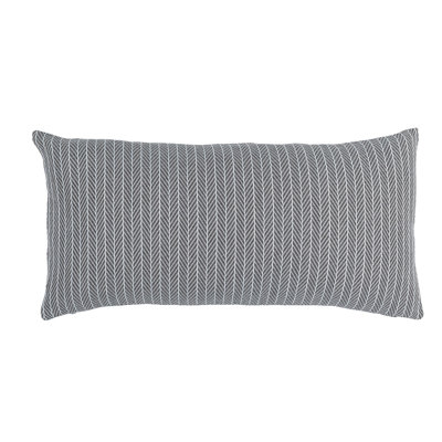 Chevron Feather Throw Pillow