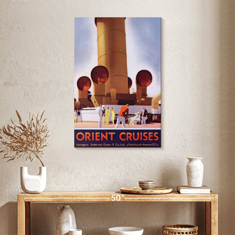 Mehar Orient Cruises, 36" H x 24" W