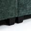 3 canapé en tissu de chenille, 110,32 x 32,55 x 34,02 po, sièges confortables, structure en bois massif, canapé à pochettes latérales faciles d'accès pour appartement, haute éponge, tissu d'ameublement teinté, foncé