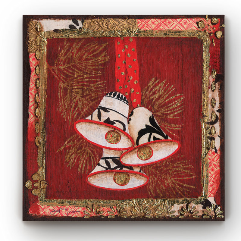 « bells i », impression sur toile tendue, H 32 po x l 32 po x P 1 po
