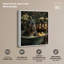 Décoration murale de salle de bain Dapper Hippo par Art Remedy, cadre blanc, 36 x 45-712174792-712174785