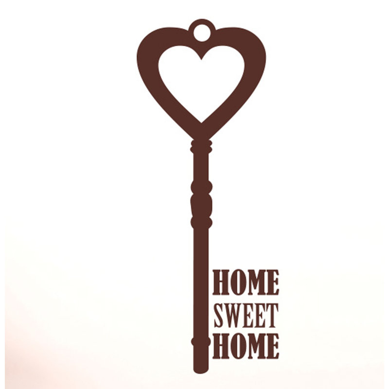 Wall Decal, Brown, Large