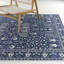 Tapis intérieur / extérieur bleu foncé Granier-83706220