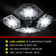 Bell+Howell Quadburst 5500 Lumens Multi Directional Ceiling Light with 4 Adjustable Panels