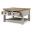 Bridewell Solid Wood Four Leg Coffee Table with Storage-689756910