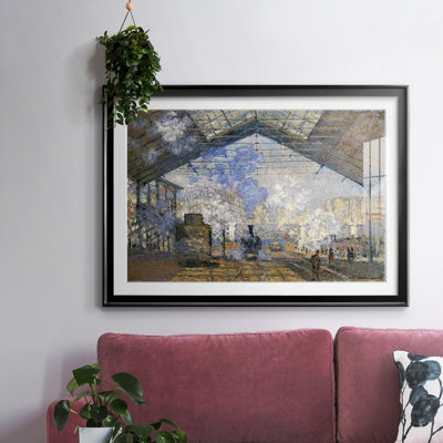 Monet, impression encadrée sur papier par Claude Monet