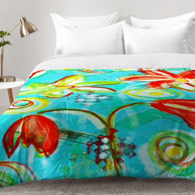Ensemble d'édredon, Édredon pour lit simple TG + 1 taie décorative
