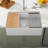 30'' L Farmhouse / Apron Single Bowl Fireclay Kitchen Sink