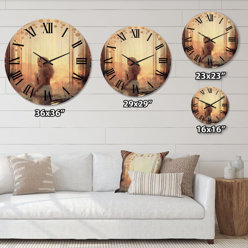 Horloge murale Mcalhany, Petit
