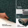 Amair Solid Colour Area Rugs Forest Green